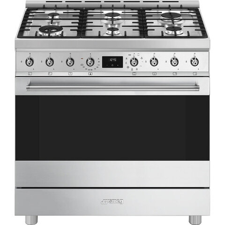 Плита комбинированная Smeg C9GMX2