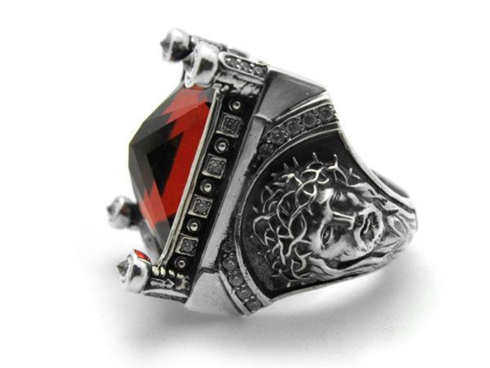 Кольцо из серебра "Faith" AZR-083RD