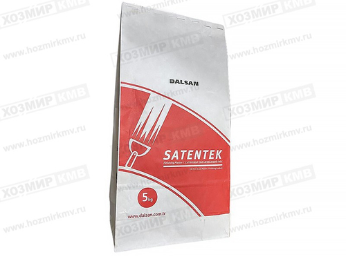 шпатлевка гипсовая "Satentek" 5 кг