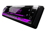 Автомагнитола 1DIN, USB/BT, Aura STORM-679DSP