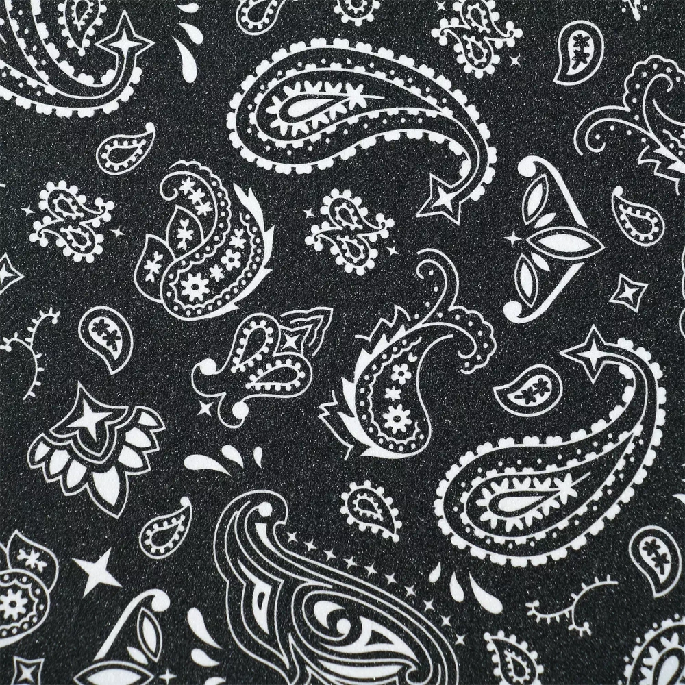 Шкурка DipGrip Paisley Black c перфорацией