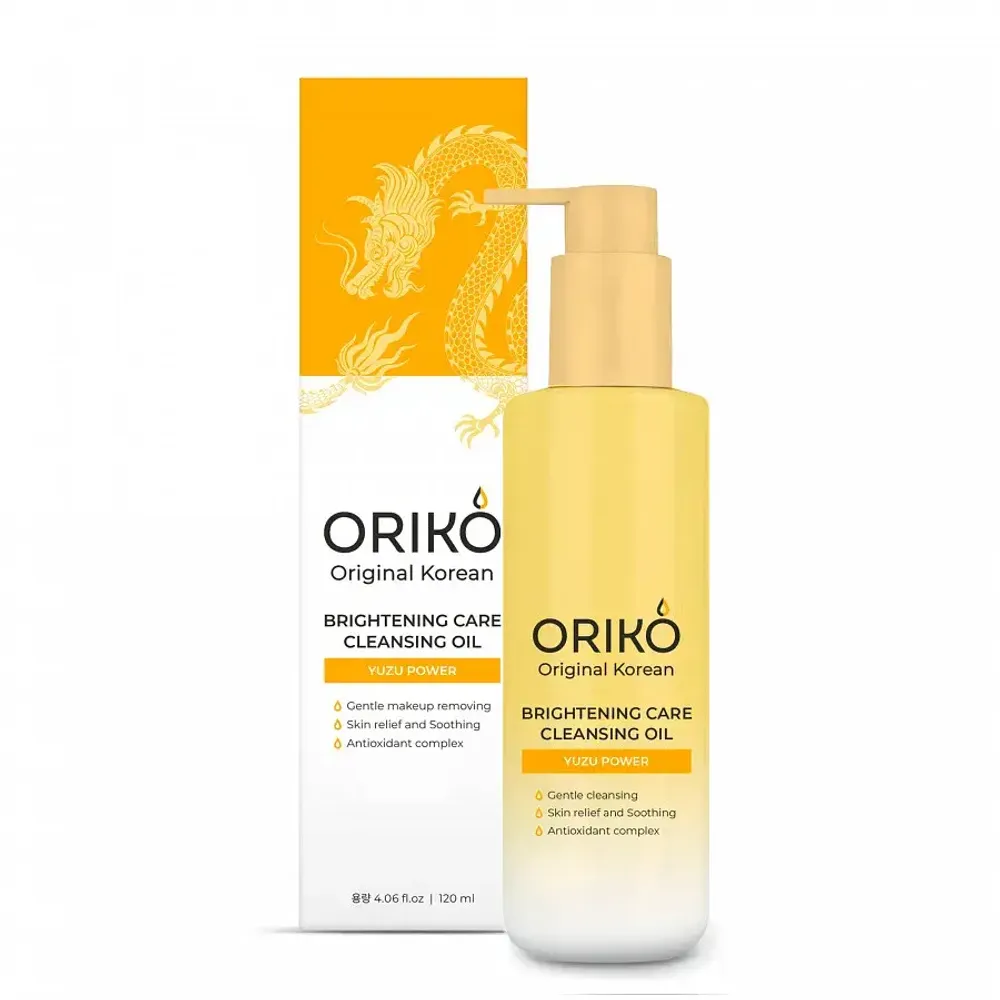 ORIKO Гидрофильное масло для умывания с экстрактом юдзу -Brightening Care Oil With Yuzu Extract,120мл
