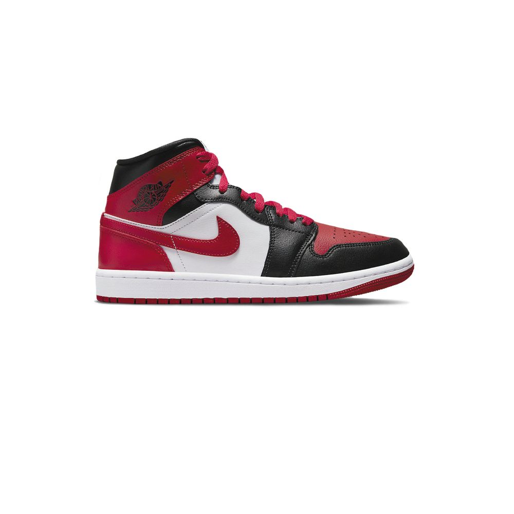 Кроссовки Jordan 1 Mid Alternate "Bred Toe"