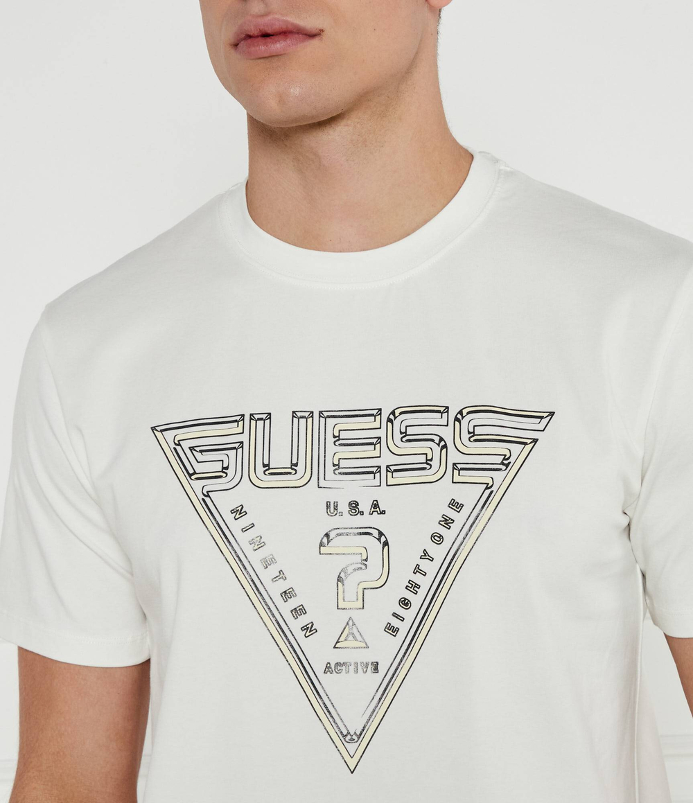 Футболка WESTLY GUESS ACTIVE - экрю(Z5RI12 J1314)
