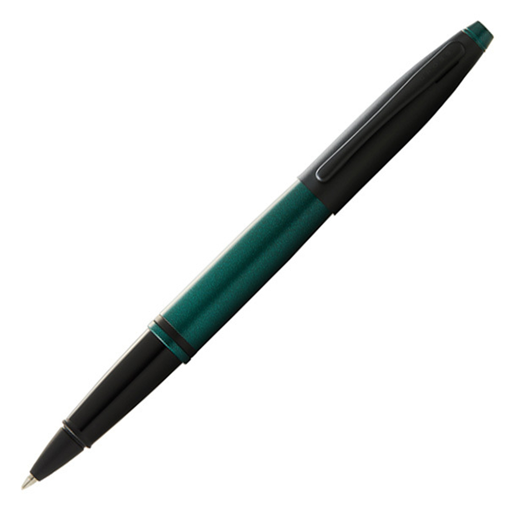 Ручка-роллер Cross Calais Matte Green and Black Lacquer