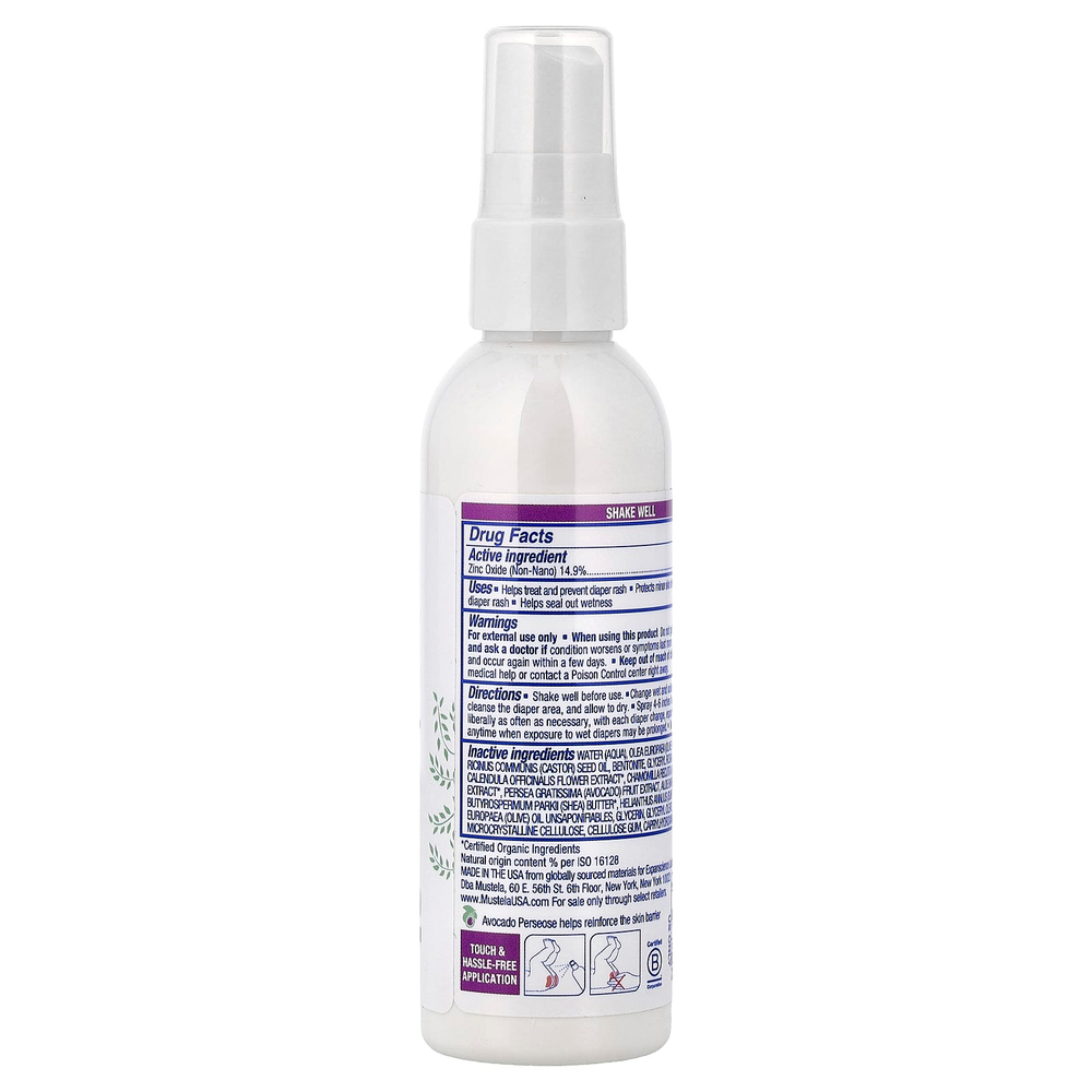 Mustela, крем от опрелостей для детей, без отдушки, 88 мл (3 жидк. унции)