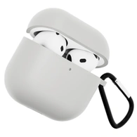 Чехол для Airpods 4 Gurdini силиконовый серый