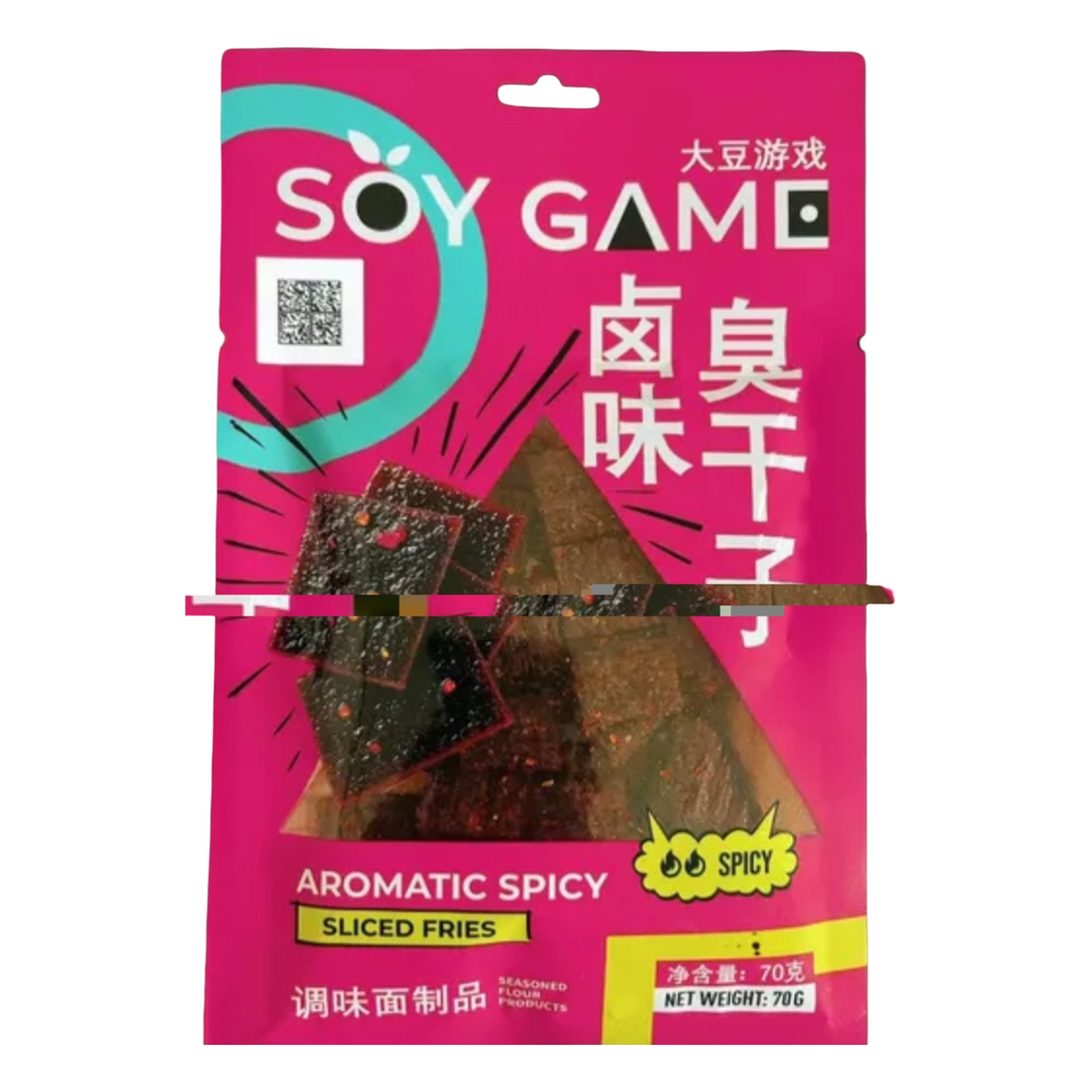 SOY GAME Латяо слайсы пряные ароматные, блок 10 шт. (70г х 10 х 10)