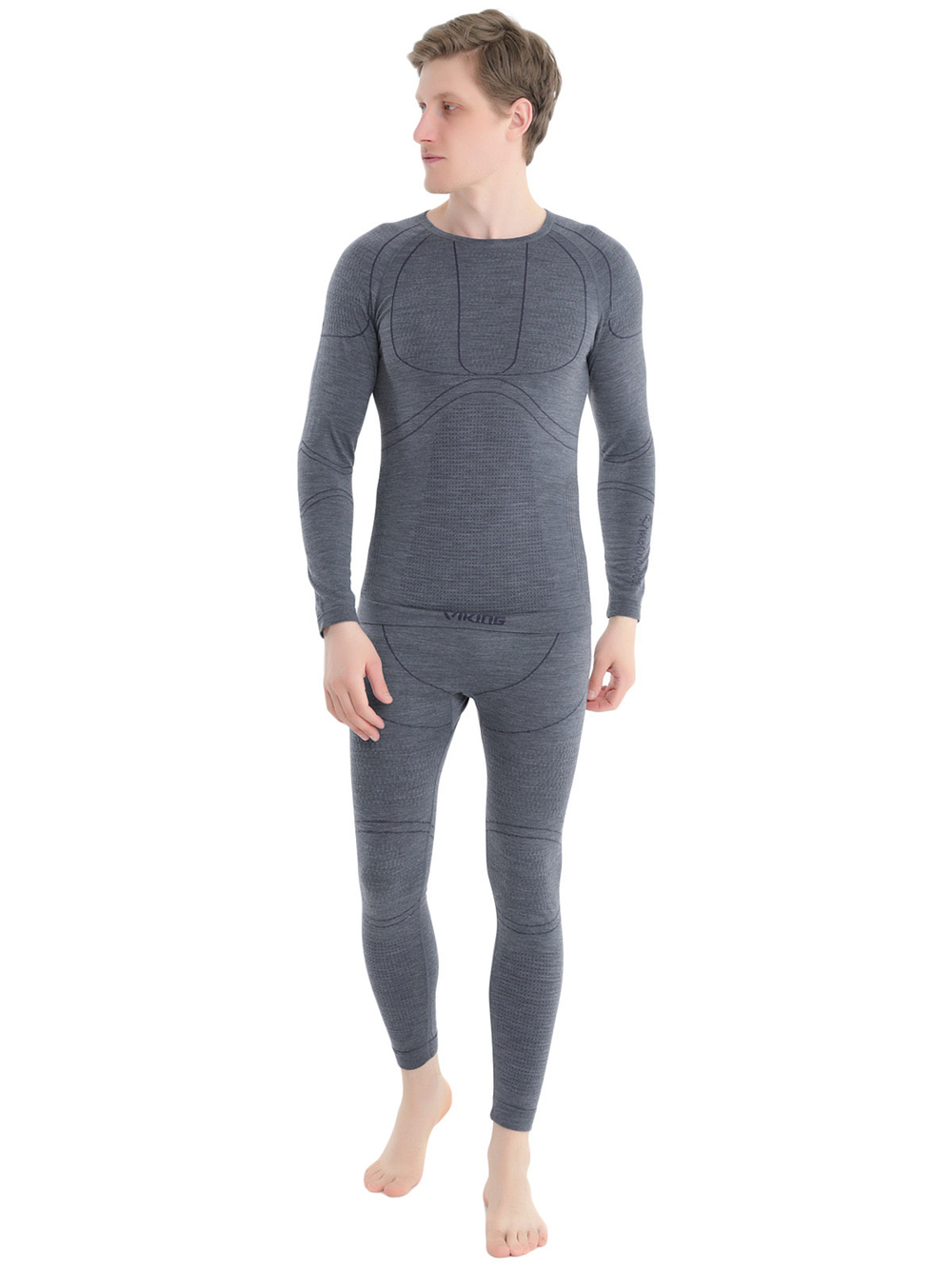 Комплект термобелья VIKING Lan Pro Merino Dark Grey (US:XL)