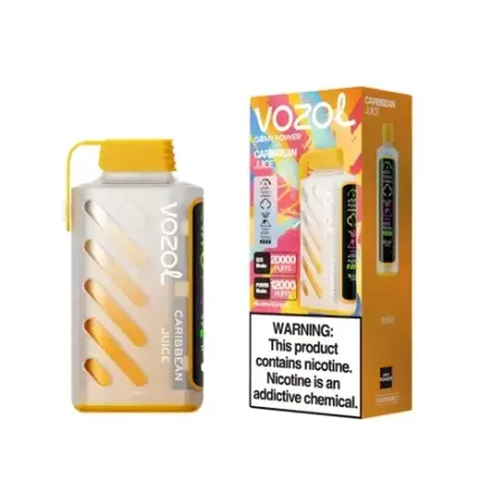 Vozol Gear Power 20000 - Mexican Mango Ice (5% nic)