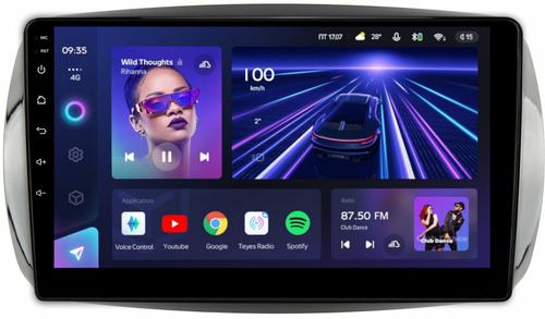 Магнитола для Mercedes-Benz Smart ForTwo/ForFour W453 2014-2023 - Teyes CC3L на Android 10, CarPlay, 4G SIM-слот