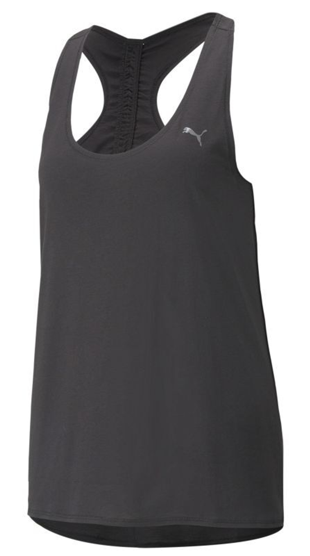 Женский топ теннисный Puma Studio Foundation Relax Tank - puma black