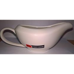 Соусник 160 мл 16,5*6,5 см h6,5 см с ручкой белый фарфор P.L. Proff Cuisine [6]