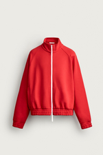 СПОРТИВНАЯ ТОЛСТОВКА НА КОНТРАСТНОЙ МОЛНИИ — ZARA