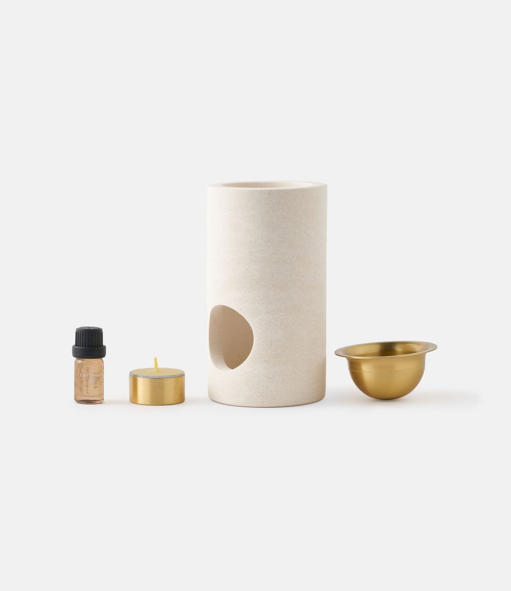 Addition Studio Synergy Oil Burner White Limestone — диффузор для эфирных масел