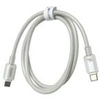 Кабель-зарядка Type-C на Type-C Baseus Crystal 100W 1м (P10383100211-00) белый