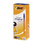 Ручка шариковая BIC "Orange", СИНЯЯ, корпус оранжевый, узел 0,8 мм, линия письма 0,3 мм