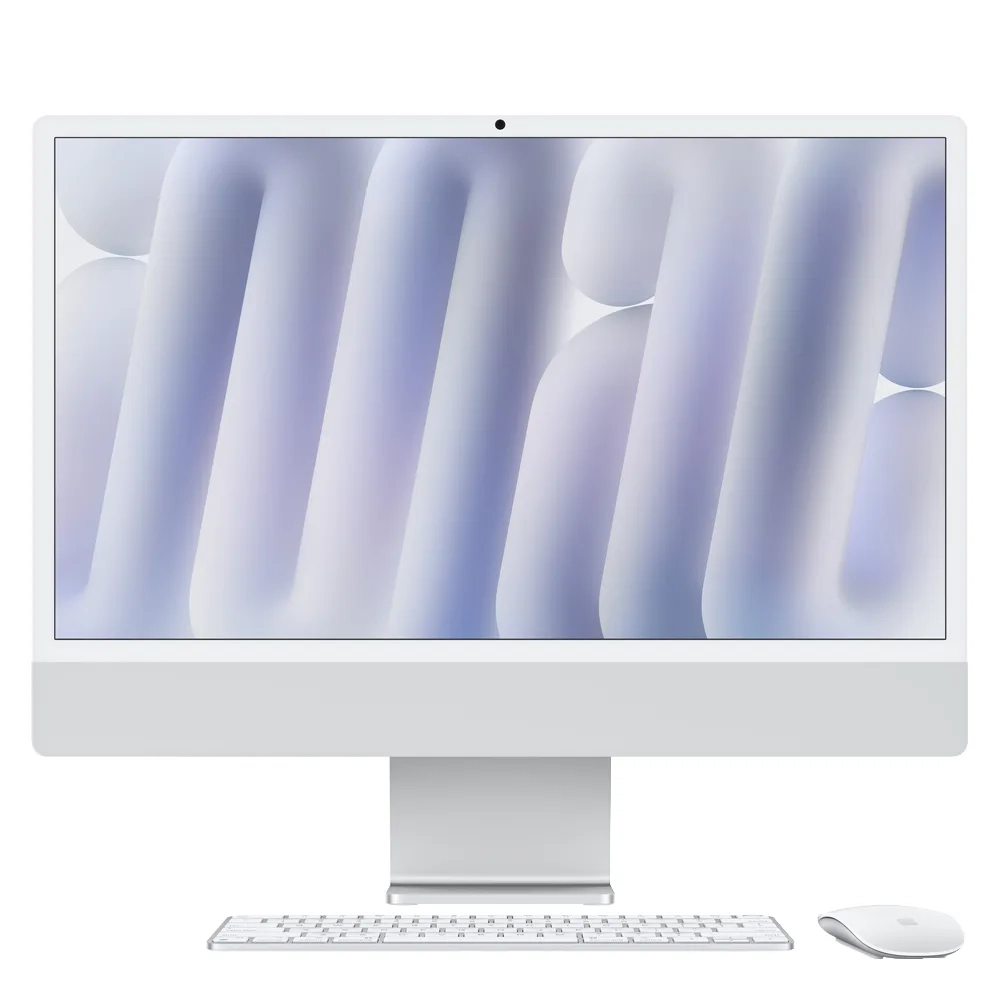 Моноблок Apple iMac 4.5K 24" (M4, 10 CPU/10 GPU, 2024) 32/512GB, Silver (Серебристый)