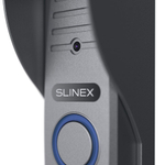 Вызывная видеопанель SLINEX ML-15HD, металл, антивандальная, с козырьком, серая