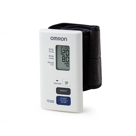 Тонометр Omron автоматический на запястье NightView, HEM-9601T-E3