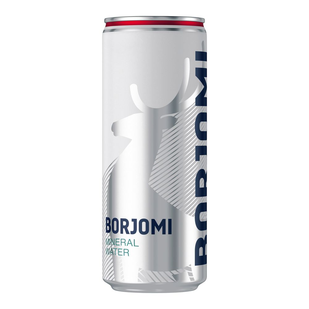 Вода газированная BORJOMI ж/б 330мл