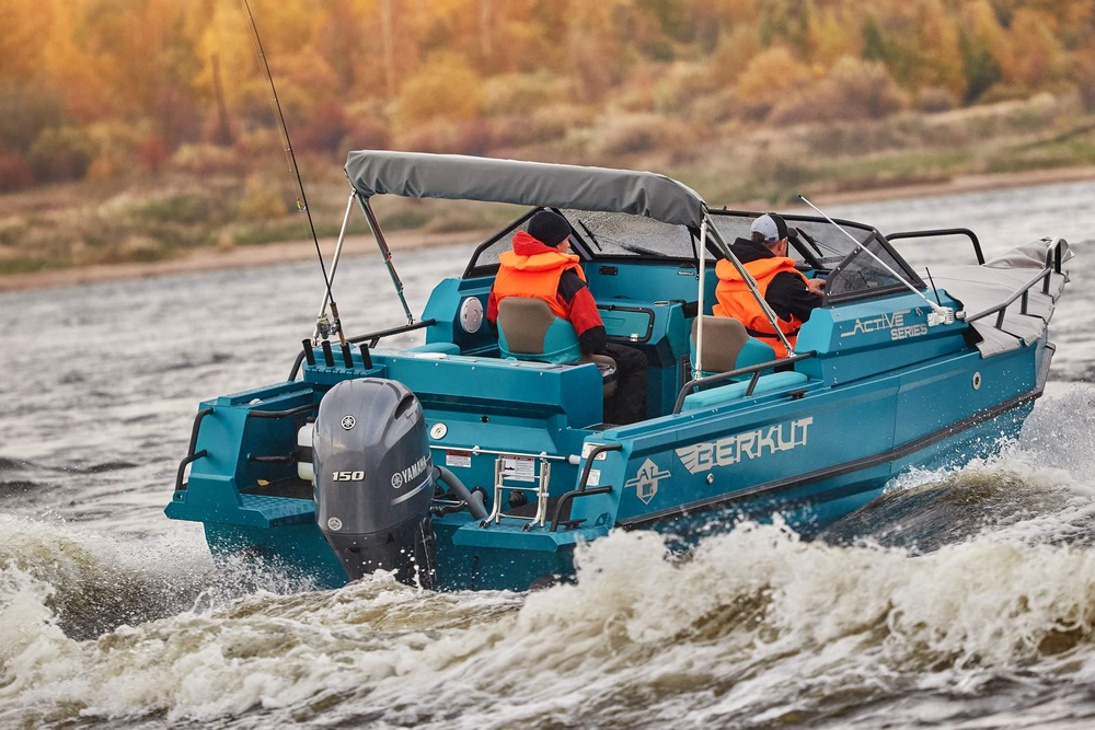 Алюминиевая лодка BERKUT Active DC