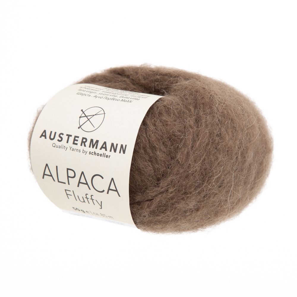 Пряжа Austermann (Аустерманн) Alpaca Fluffy / уп.10 мот. по 50 г, 85 м, 12019 Пряжа Austermann (Аустерманн) Alpaca Fluffy / уп.10 мот. по 50 г, 85 м, 12019