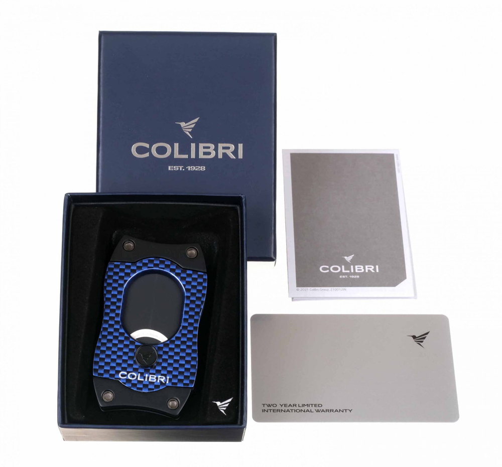 Гильотина Colibri S-cut, синий карбон