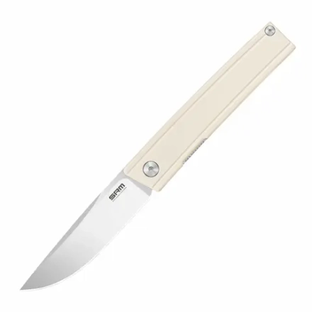 Нож складной SRM 401LC-GT Gent Satin (10Cr15CoMoV, Ivory G10)