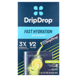 DripDrop, Electrolyte Drink Mix, Lemon Lime, 8 Sticks, 0.35 oz (10 g) Each