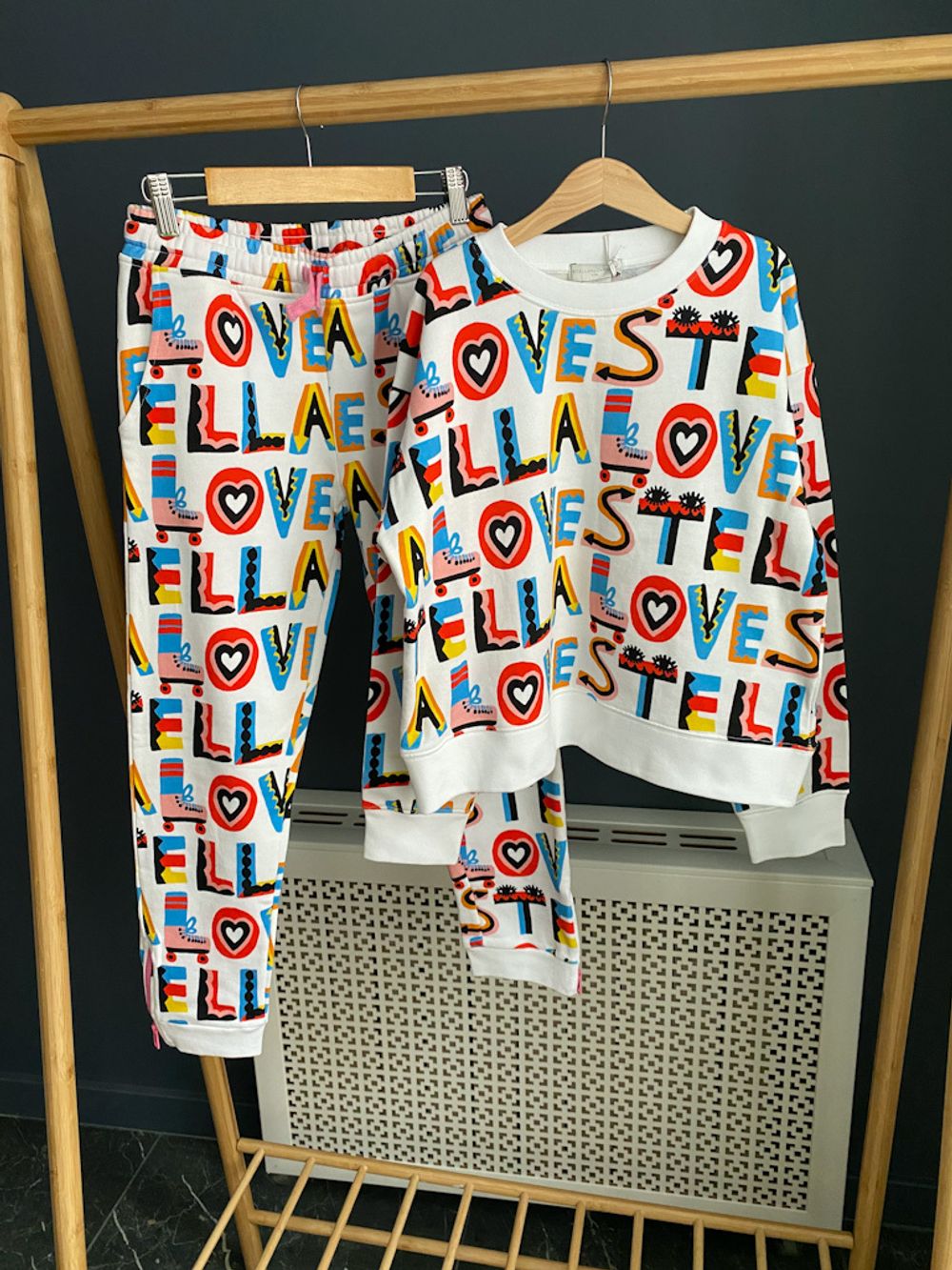 Новый хлопковый костюм Stella Mccartney, 152