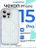 Чехол накладка iPhone 15 Pro 6.1" Gurdini Ocean Case (7) Transparent прозрачный