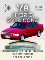 Щетки стеклоочистителя HUOYE Y8 600/ мм на MercedesBenz CClass | Hook/J-Hook
