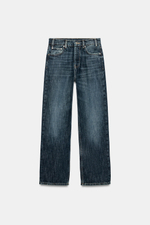 ДЖИНСЫ STRAIGHT FIT СО СРЕДНЕЙ ПОСАДКОЙ — ZW COLLECTION — ZARA