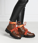Кожаные ботильоны zenzero scarpa Pinko - янтарный(1H2134 A07K)