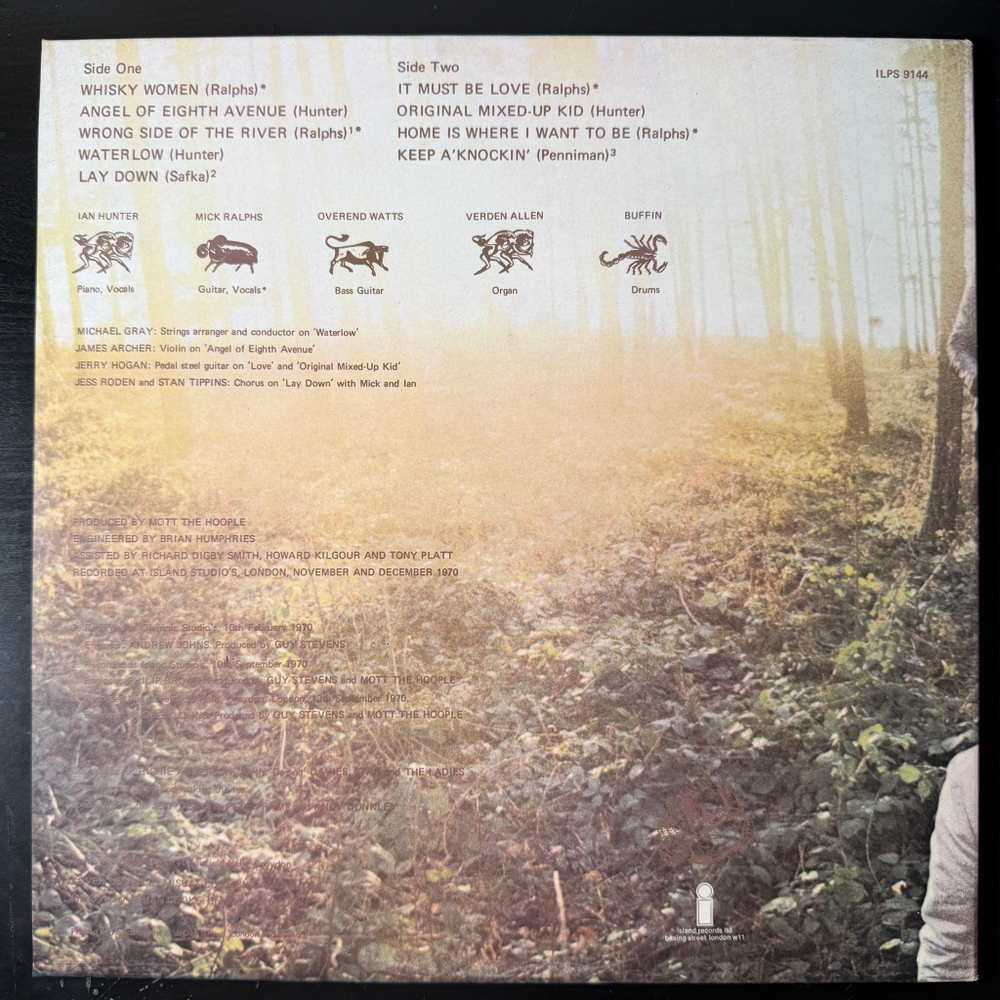 Mott The Hoople – Wildlife (Англия 1971г.)Т