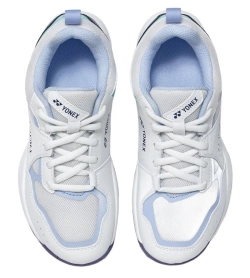 Детские теннисные кроссовки Yonex Power Cushion Pro-Move Junior - white/saxe