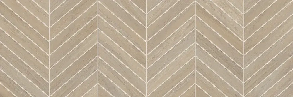 Настенная плитка Alma Ceramica TWU11TOK414 Tokio 200x600 бежевая глянцевая под дерево с орнаментом