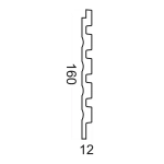 Декоративная панель Kr232SP-6/2.7