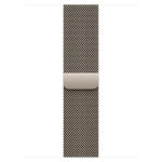 Умные часы Apple Watch Series 12 GPS + Cellular, 42mm, Pearl White Ceramic Case with Natural Milanese Loop