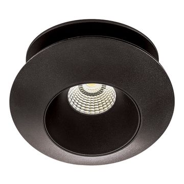 Встраиваемый светодиодный светильник 051307 черный 3000K 15W Orbe Lightstar
