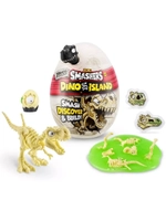 Игрушка сюрприз яйцо Smashers Dino Island Нано динозавр