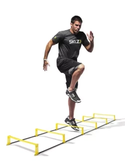 Координационная лестница дорожка со скоростными барьерами 2 в 1 SKLZ Elevation Ladder