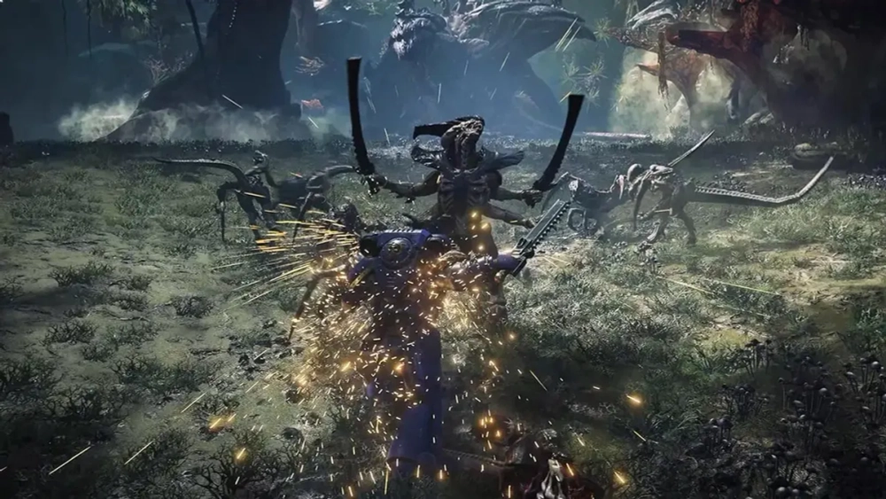 Warhammer 40,000: Space Marine 2 (ключ-карта для Nintendo Switch 2, полностью на русском