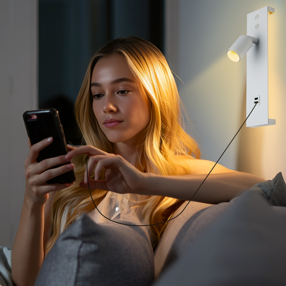 Citilux Декарт CL704460 LED USB Светильник с выключателем Белый