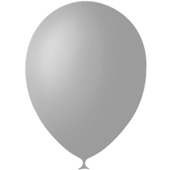 Воздушные шары 12"/30см Декоратор GRAY 25 шт