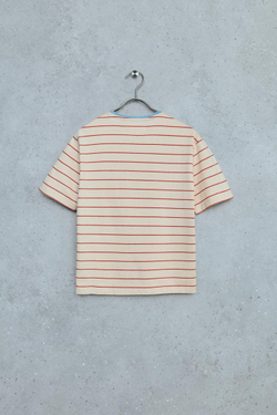 ZARA STORIESZ - ФУТБОЛКА С ЭФФЕКТОМ ПОТЕРТОСТИ, ЦВЕТ СЛОНОВОЙ КОСТИ