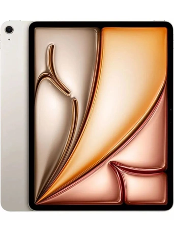 13" Планшет Apple iPad Air 13 2024 M2, 256 ГБ, Wi-Fi + Cellular, starlight