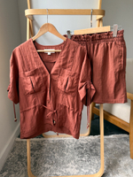 Хлопковый костюм Zara, S