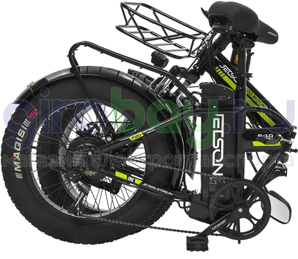Электровелосипед Jetson F20 BIZON MAX (48V/25Ah) - Чёрный фото №8